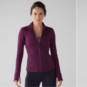 Lululemon Define Jacket Marvel Purple size 6